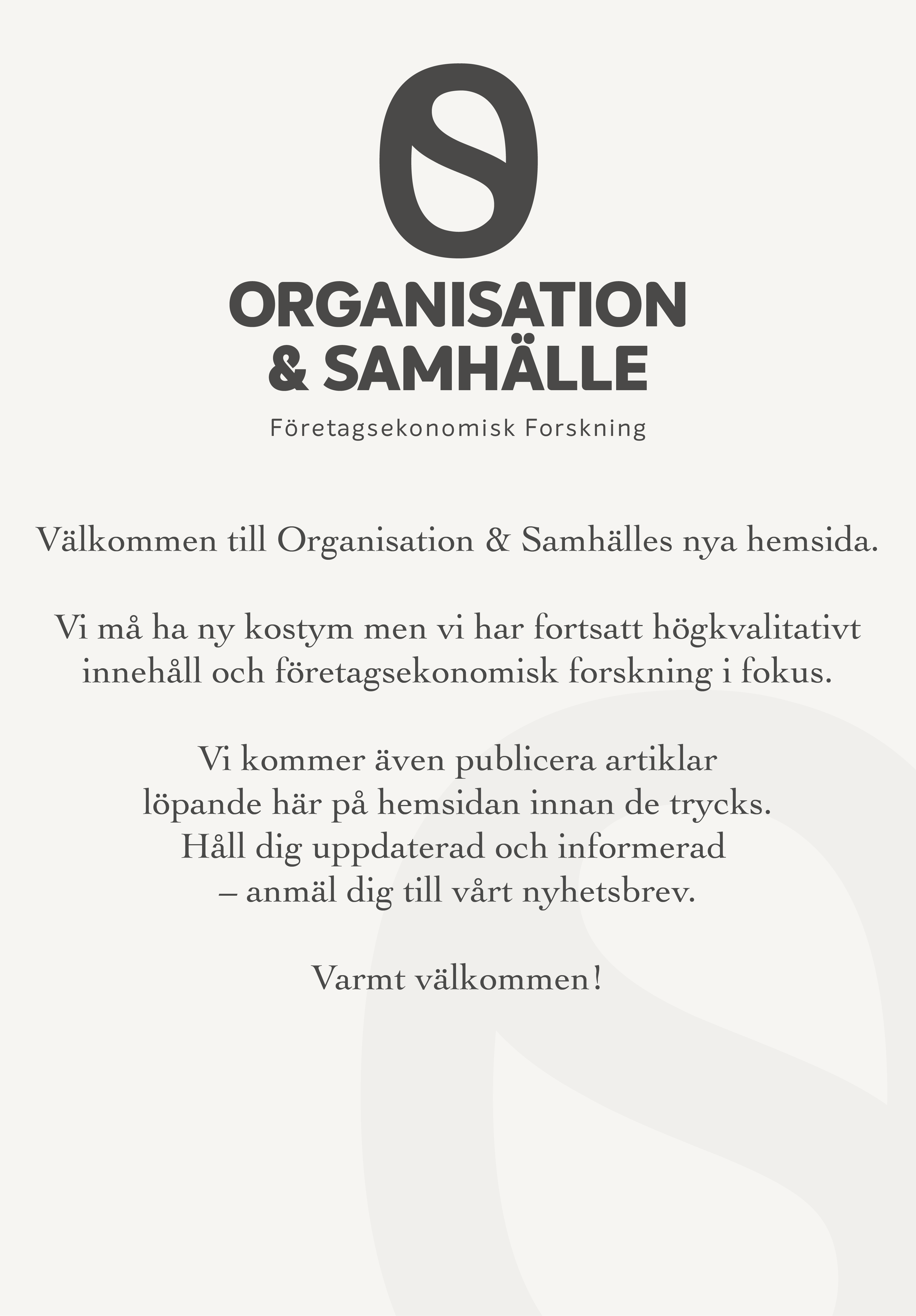 Modal popup Mobile - Välkommen